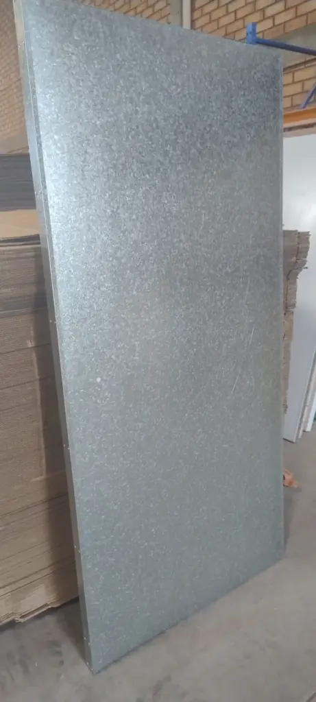 porta corta fogo natural galvanizada