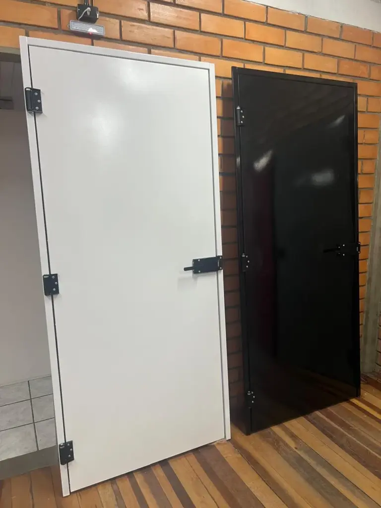 porta corta fogo preta certificada