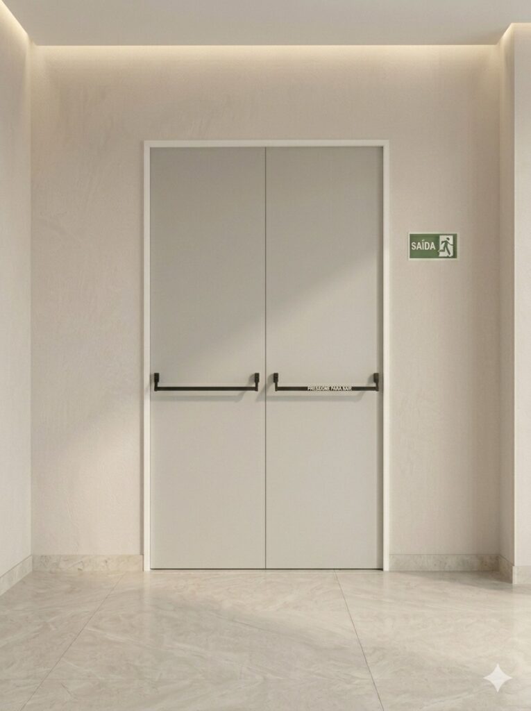 Portas corta Fogo Dupla