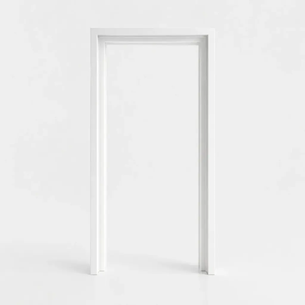 batente para drywall branco