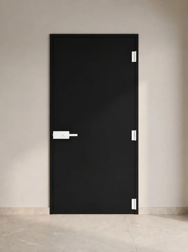 porta corta fogo cinza